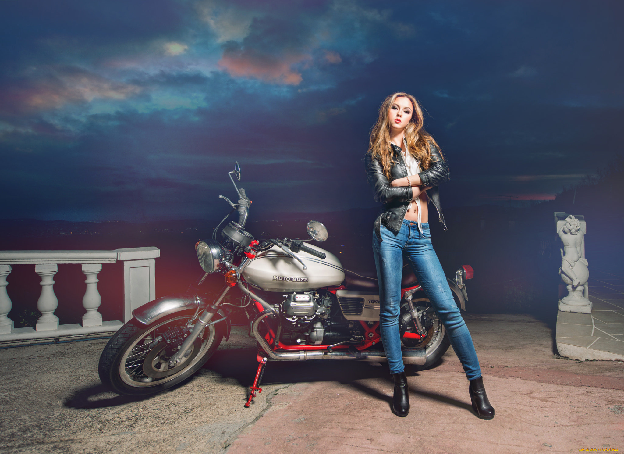 Аня Антонова Harley Davidson